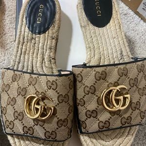 Gucci espadrille sandals sz 40